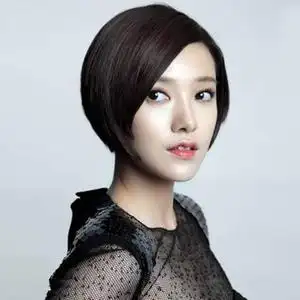 假发女短发偏分波波头蓬松自然短直发侧分网红bobo真人发丝全头套