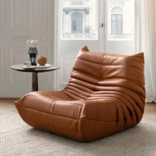 togo毛毛虫懒人沙发可躺可睡网红休闲椅客厅卧室小沙发单人榻榻米