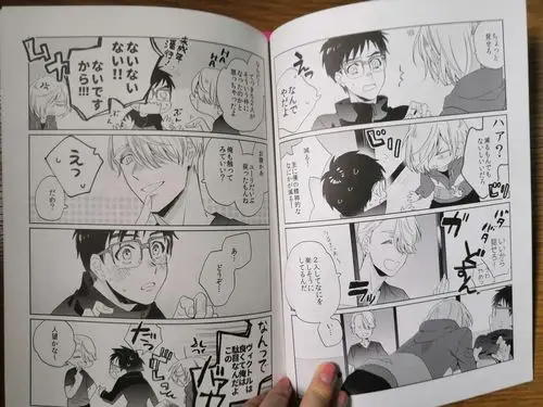 占tag抱歉———— 维克多x勇利 三本一起120 左二维勇,右一