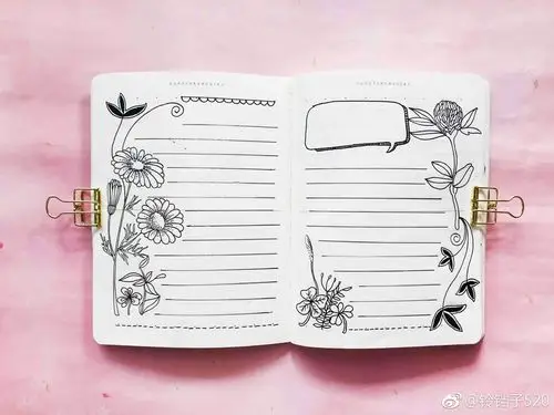 第八弹:小清新手帐手抄报排版设计.作者