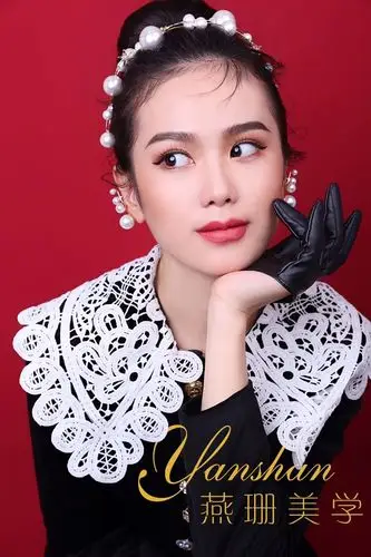 广州燕珊化妆培训的化妆造型作品《#复古妆#》