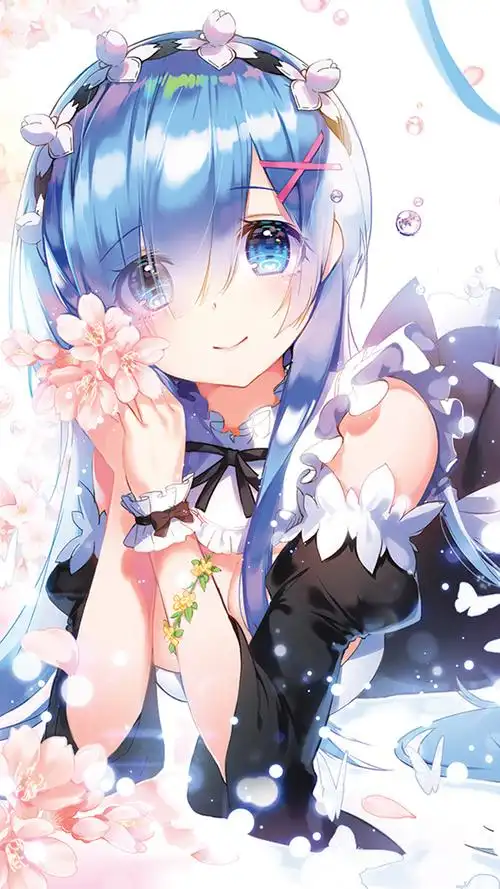 可爱动漫美少女唯美手机壁纸图片