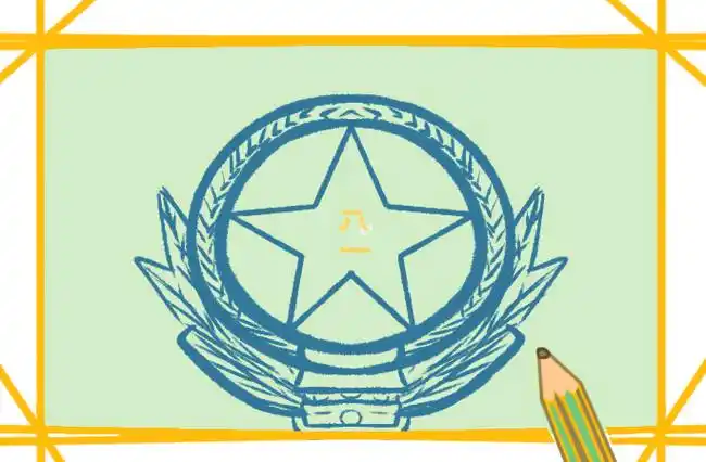 八一建军节的简笔画