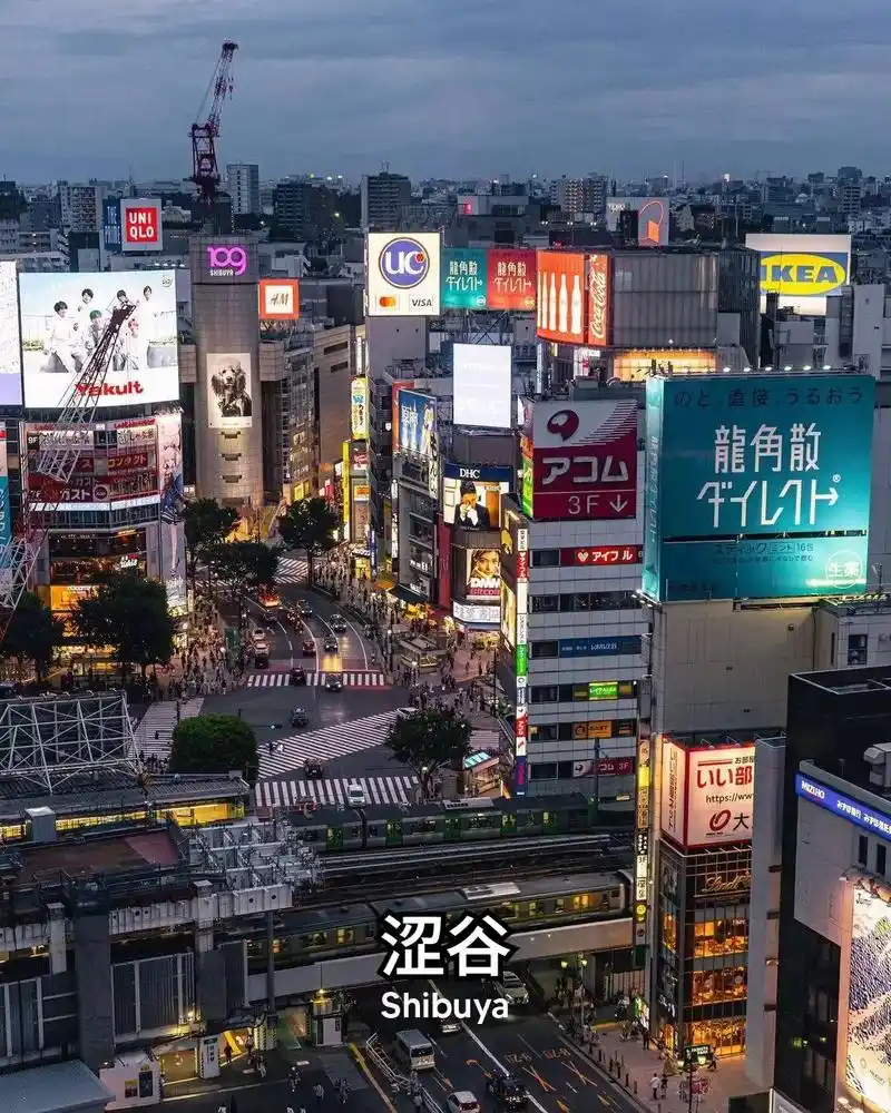 最受欢迎的10个日本东京必游街区,你最喜欢哪个? #日本 - 抖音