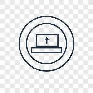 上传矢量图标简单而现代的平面符号为网站,手机,徽标,应用程序,ui.