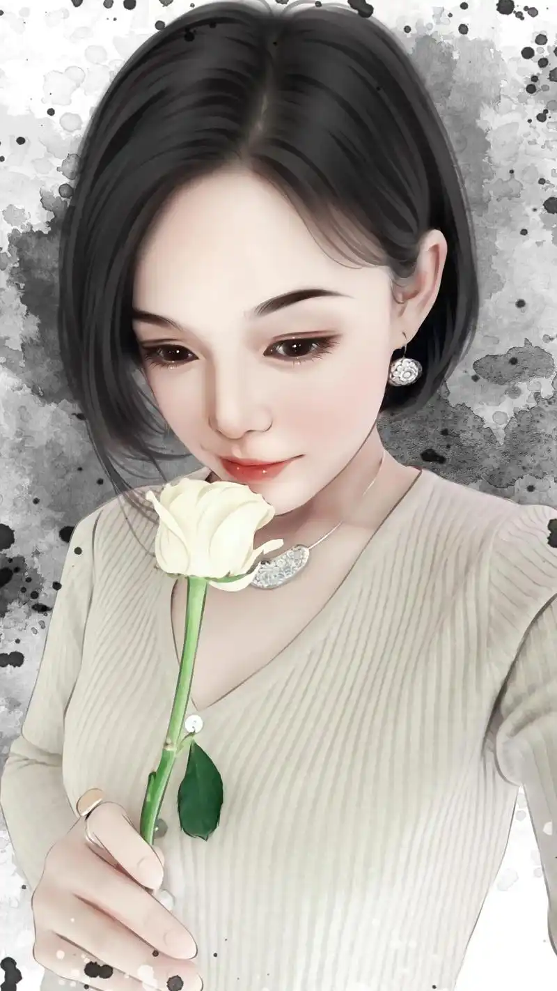 四十岁女人淡雅气质头像,低调又高雅的微信头像