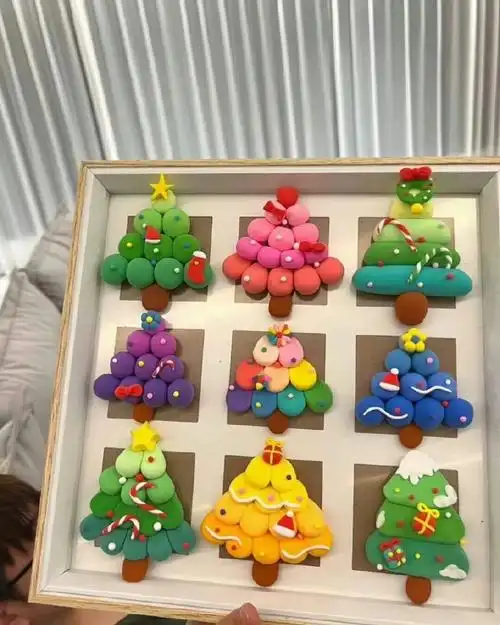 好看且简单易做的粘土手工#超轻粘土