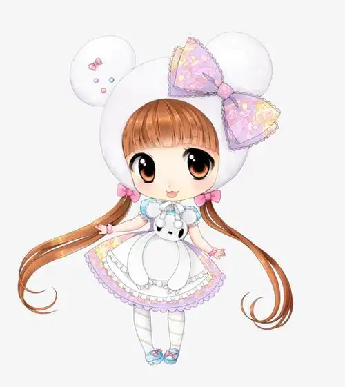 公主卡哇伊 卡通 人物 可爱免抠素材免费下载_觅元素51yuansu.com