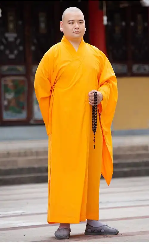 夏季打坐服居士服拜佛女佛教衣服用品僧僧海青男台麻海清袈裟僧鞋长衫