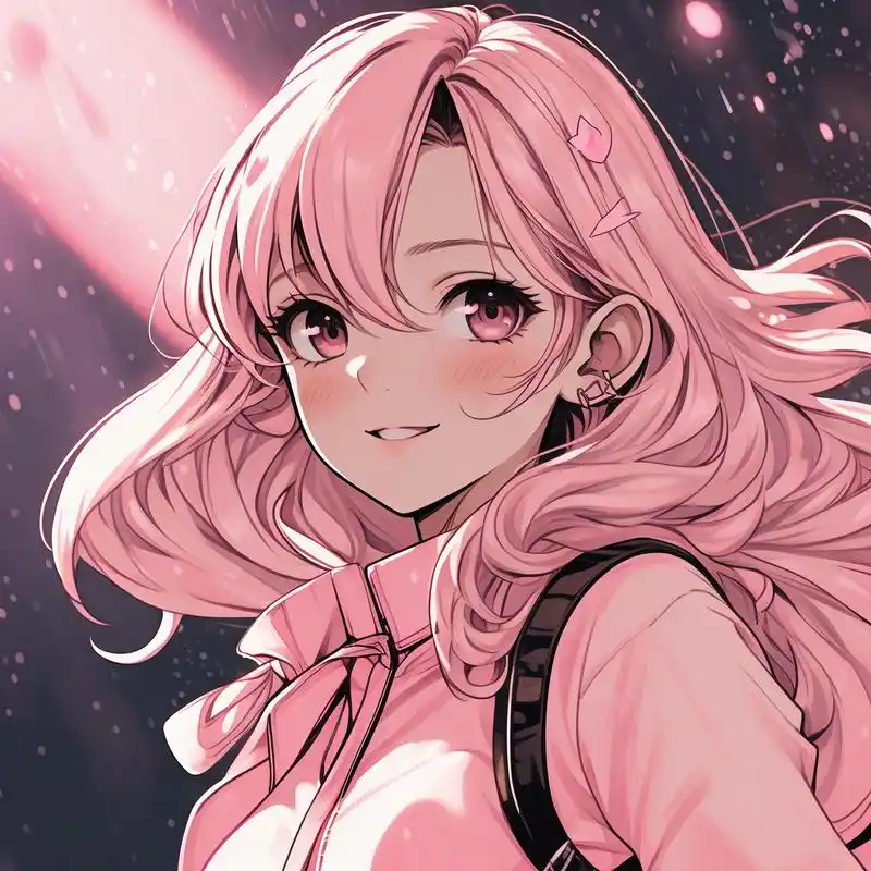 精选微信头像93头像越粉,运气越狠 粉色头像来啦～真的太适合当微信