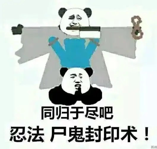 同归于尽吧忍法尸鬼封印术qq表情包斗图表情