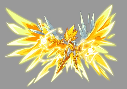 赛尔号雷神雷伊大图 高清图片