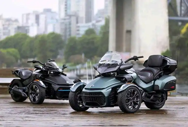 2024款庞巴迪can-am spyder f3系列公路摩托上市,售价28.