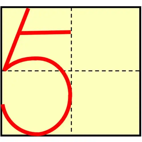 数字"5"的正确写法6,"6"正确的写法,应该从田字格左半边上线偏右一点