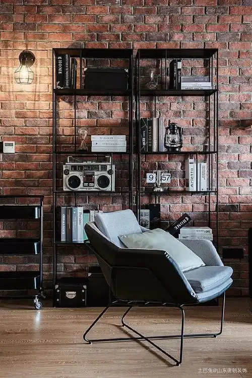 金属工业风帅气迷人酷到爆!客厅其他客厅设计图片赏析