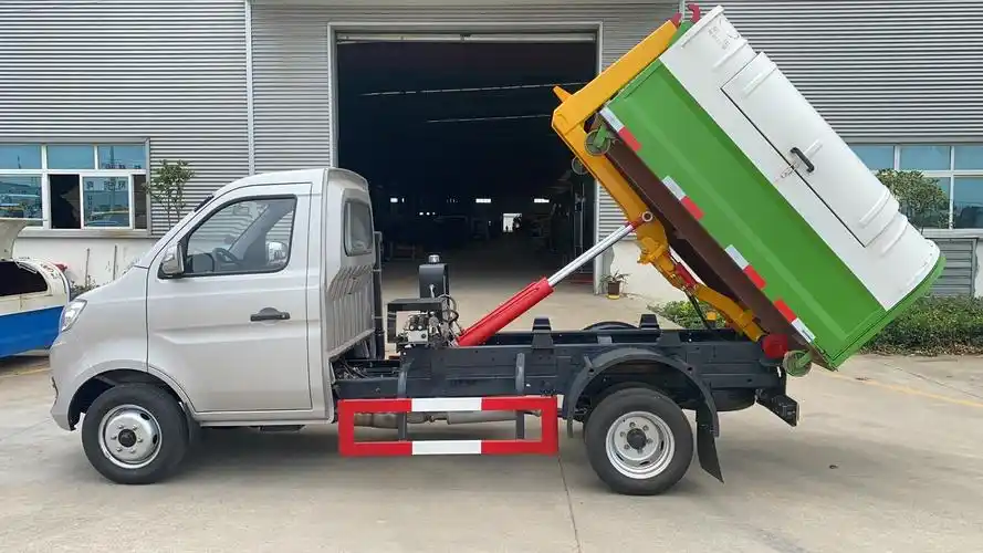 程力环卫勾臂垃圾车国六3方长安后双轮勾臂垃圾车车到付款