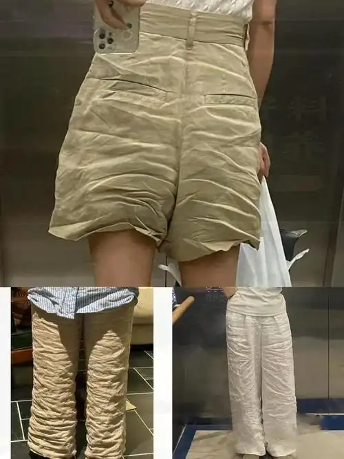 夏天买亚麻裤子的初