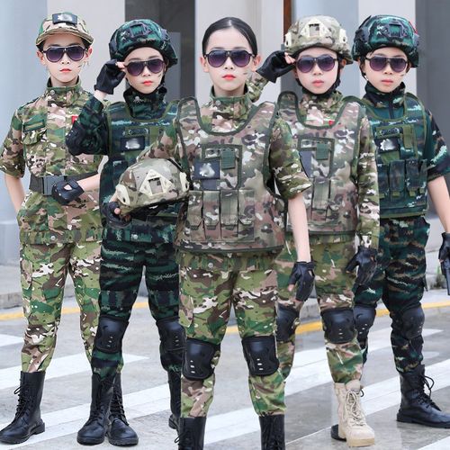 军训迷彩服套装学生