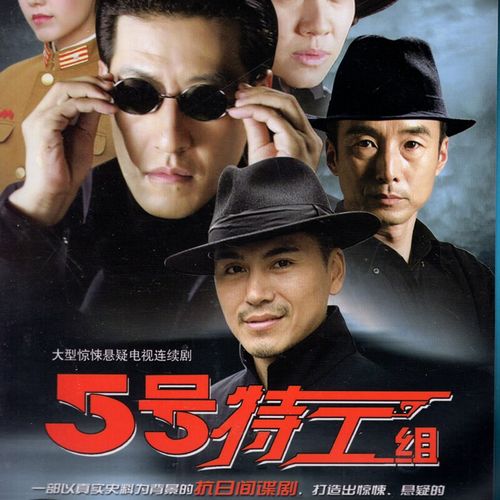 解颜抗日战争谍战电视剧 5五号特工组1-3部 dvd光盘碟片全集刘琳 于震
