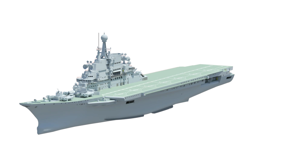 (明思克航母bim模型)