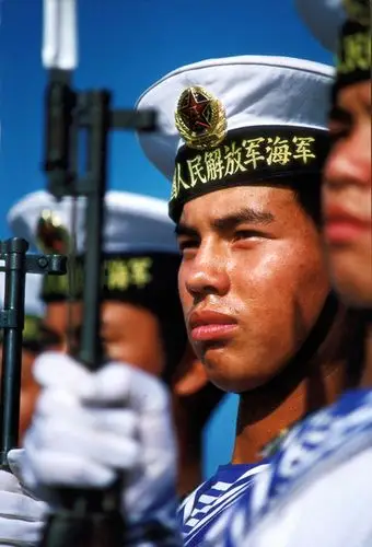 光荣啊,驶向深蓝的中国海军!