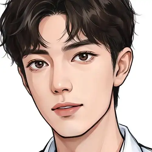 肖战漫画风格头像🎨,太帅了!