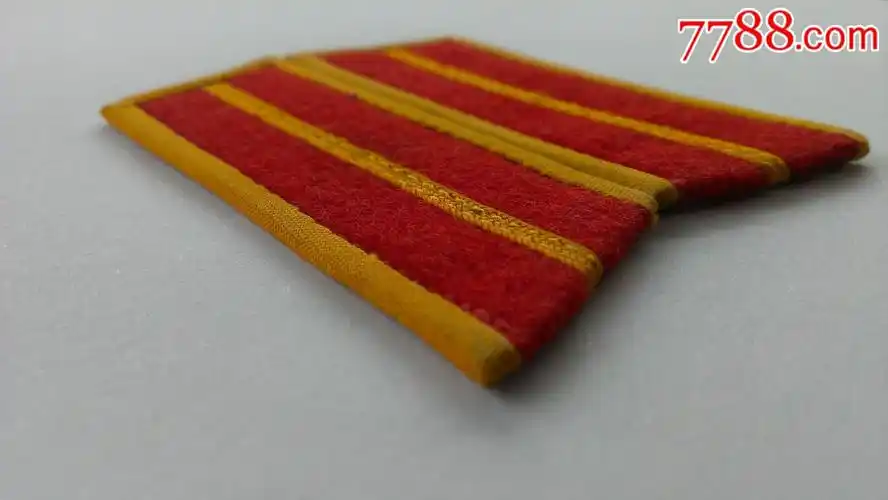 55式陆尉官领章一对