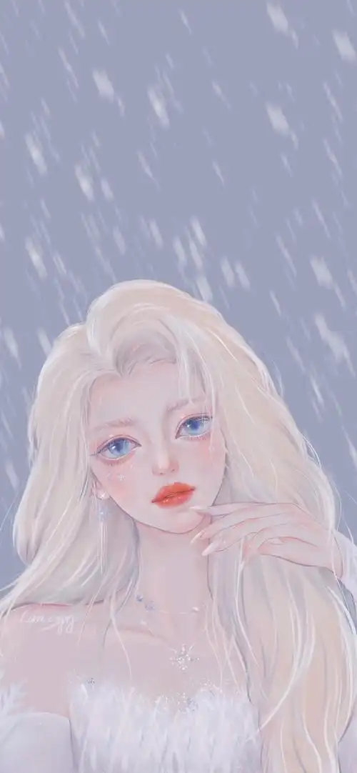 卡通动漫壁纸,迪士尼公主头像插画