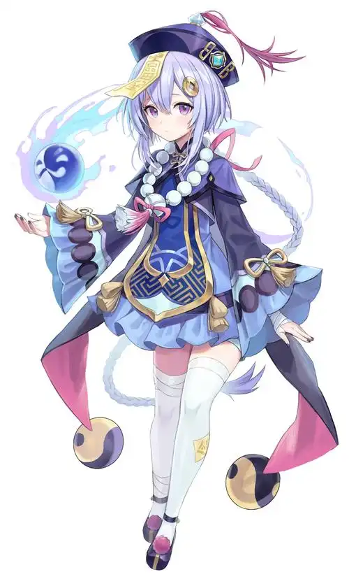 美图搬运| 原神-角色图-七七 - 知乎