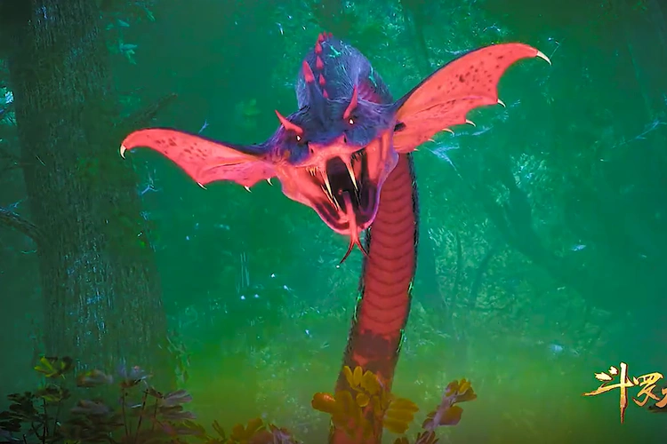 唐三勇斗曼陀罗蛇刺中其要害