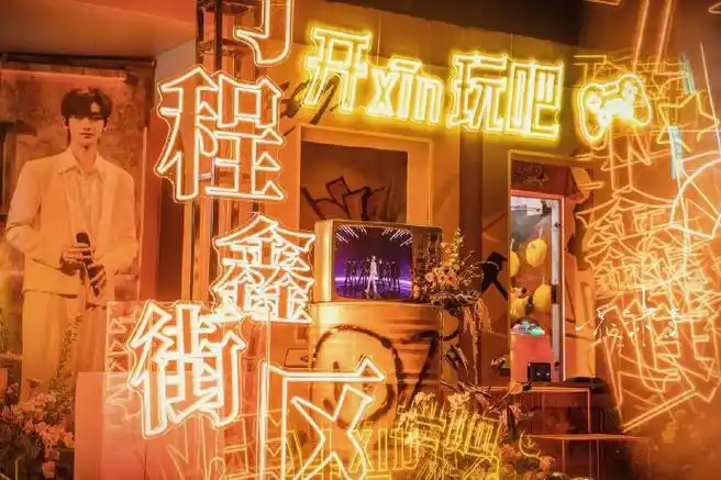 丁程鑫海口演唱会花墙应援