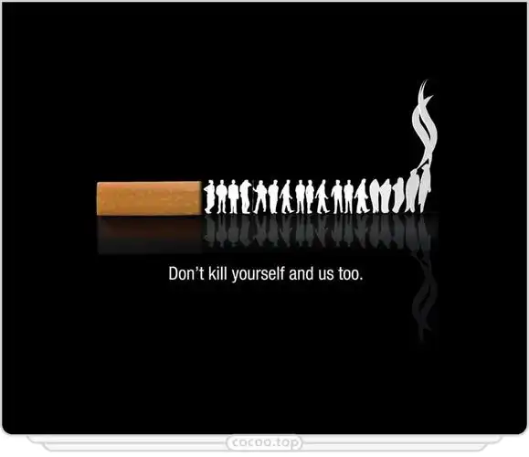 并效果简洁明了的表现手法,而在简洁风格的公益海报设计中使用这个