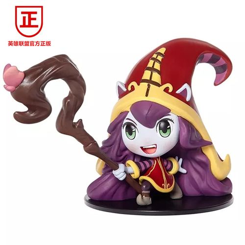 官方正版lol英雄联盟仙灵女巫璐璐手办q版公仔模型摆件周边现货