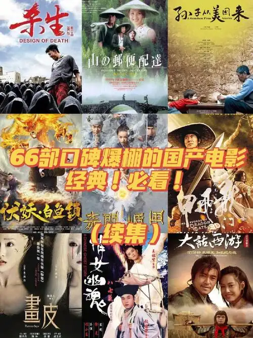 私藏7266部豆瓣高分经典必看国产电影推荐