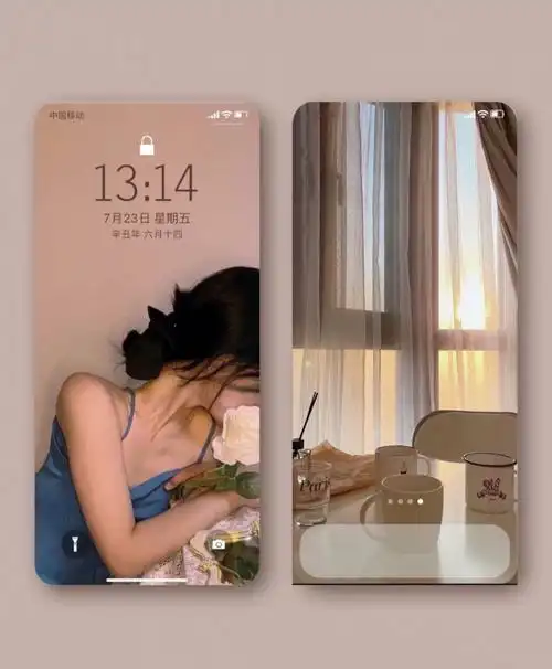 ins风欧美简约人物壁纸绝美子