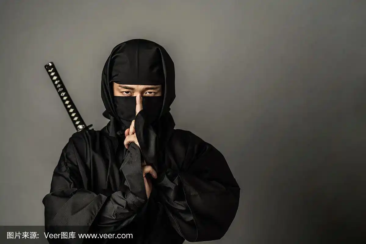 日本忍者的概念.武士.