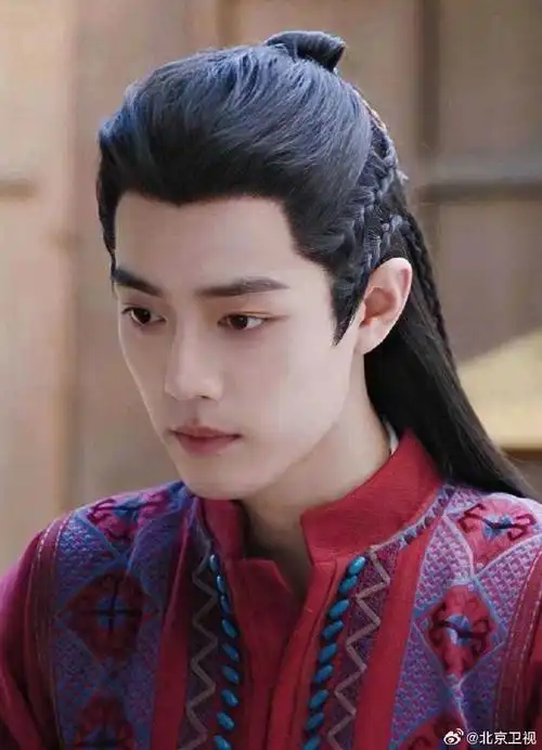 玉骨遥肖战红衣造型太绝了##肖战