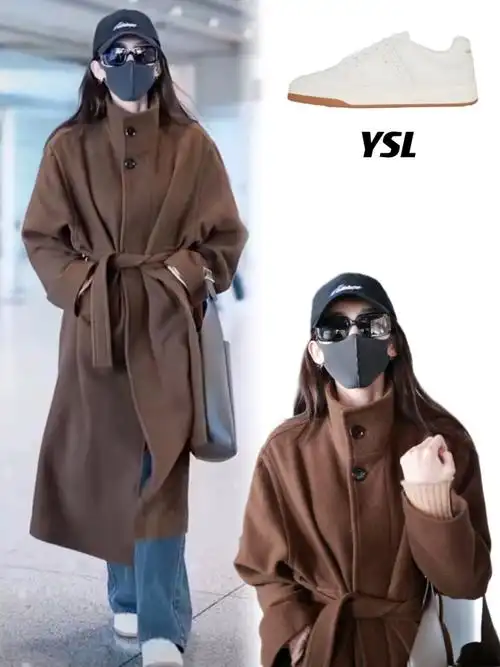 古力娜扎穿搭 #种草明星冬季搭配 #明星冬季穿搭指南 #ysl圣罗兰