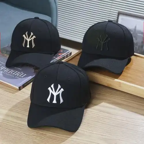 韩版潮夏天遮阳字母ny硬顶棒球帽女情侣防晒鸭舌帽帽子新款