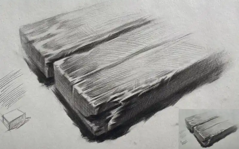 活动  第85集【素描 木质桌板画法】网课报名中