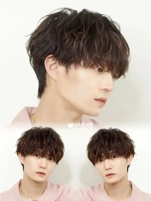 可以拯救一票直男蘑菇头的韩式纹理烫很多男生的发型困扰普遍来说有