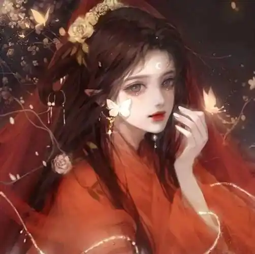 【精选高清头像】红色系头像,绝绝子.