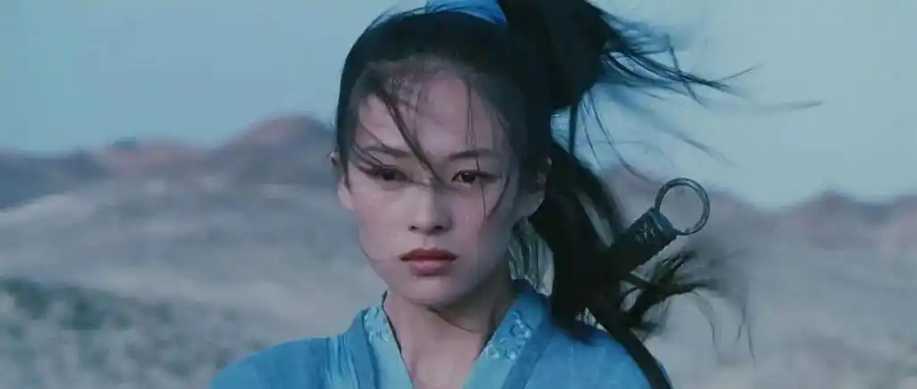 大花贴让我们重新看看章子怡在电影英雄时很多小说可以带入的女侠形象