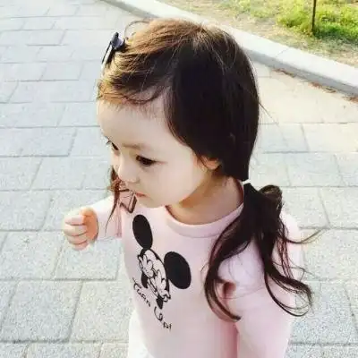 卖萌可爱小女孩照片头像