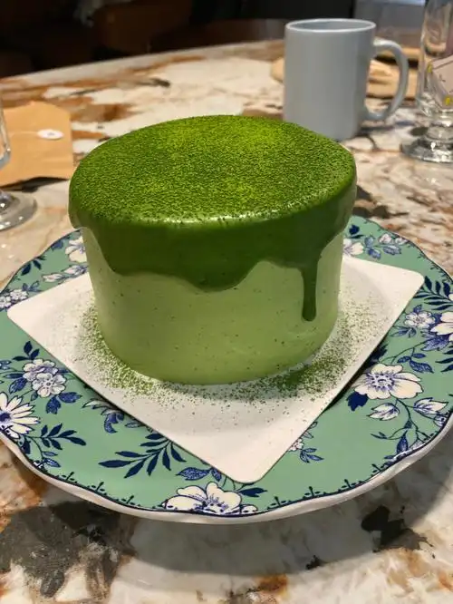 抹茶慕斯小蛋糕