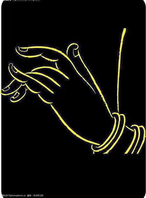 佛手矢量图10图片