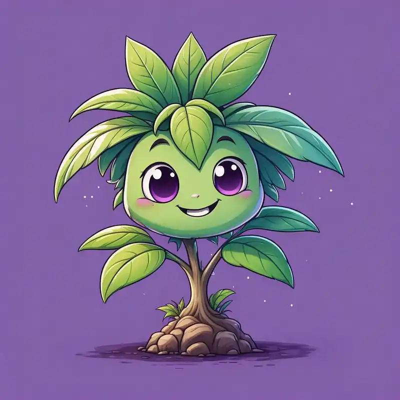 动漫风植物头像91 萌到不需要滤镜 分享一组超可爱的动漫风植物头像