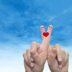 云上蓝色天空图片