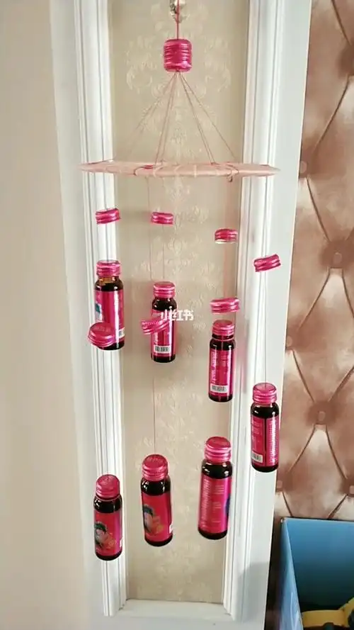 妍可颜小红瓶手工风铃