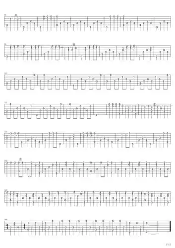 《faded(fade,指弹)》吉他谱